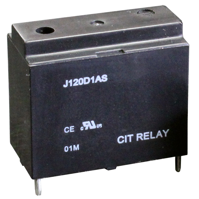 J120D1AS24VDCP CIT Relay and Switch  Relés de potencia de más de 2 amperios